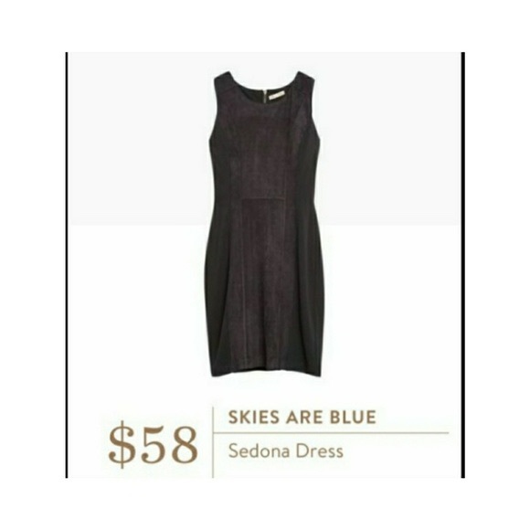 Skies Are Blue Dresses & Skirts - NWT skies are blue  Sedona dress petite  black L/P